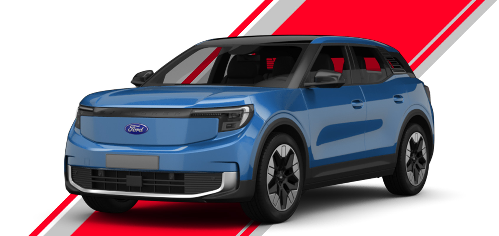 Bild zeigt ein 3D Modell eines Ford Explorer