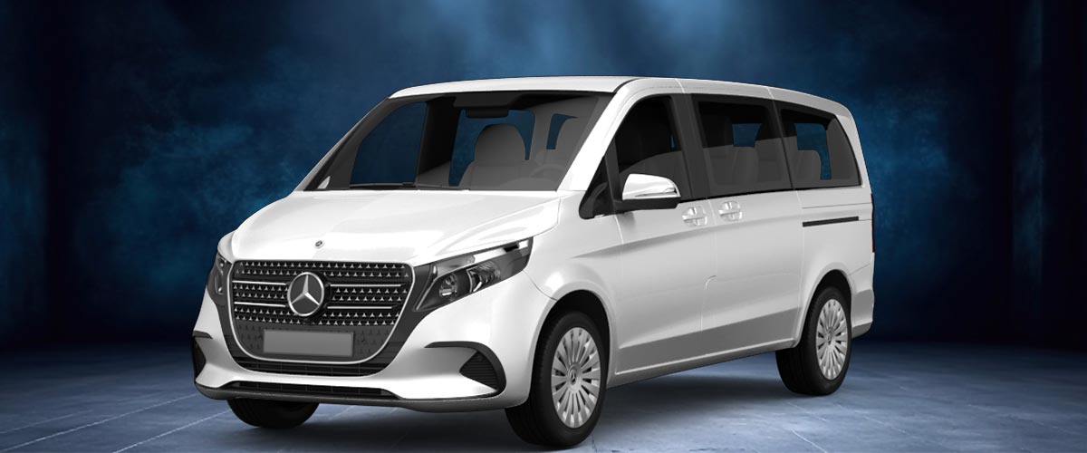 zu sehen: Mercedes V-Klasse